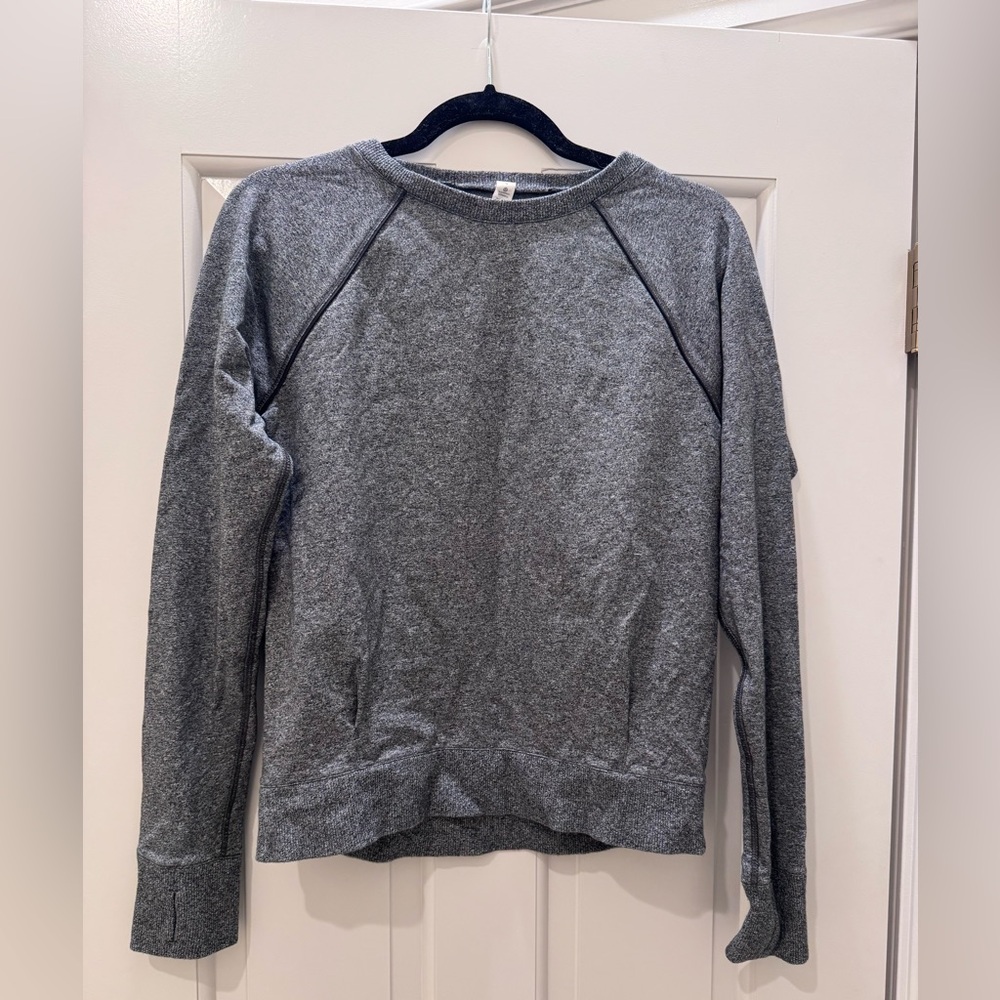 Lululemon Athletica Charcoal Knit Top